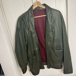 Italian leather jacket